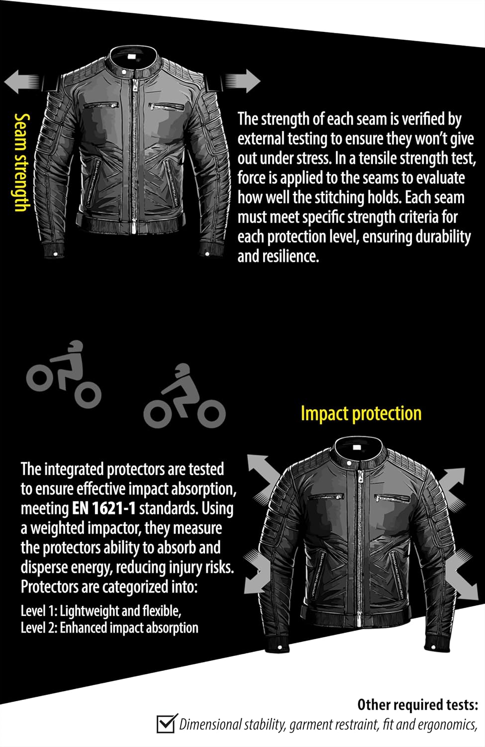 Texpeed Women's Motorcycle Leather Armoured Brando Jacket [AAA] | Black: M