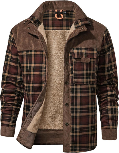 Keeper & Co Rye Men's Padded Plaid Shirt Jacket