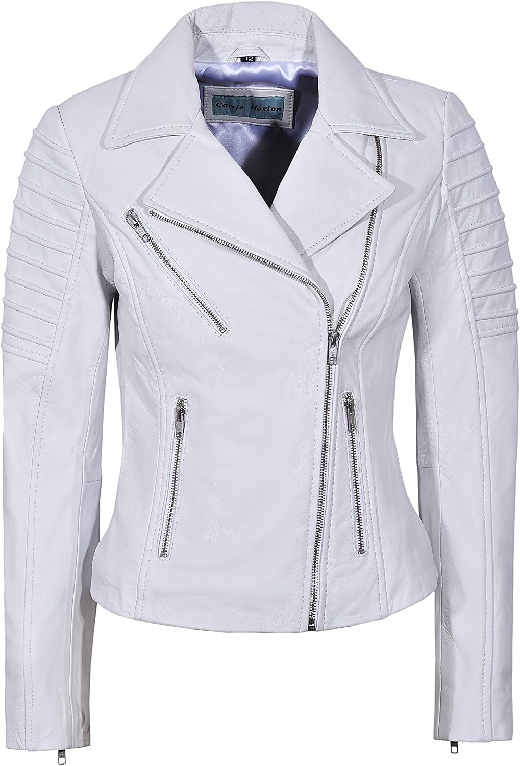 Keeper & Co Stamford Women's Waxed Quilted Biker Jacket