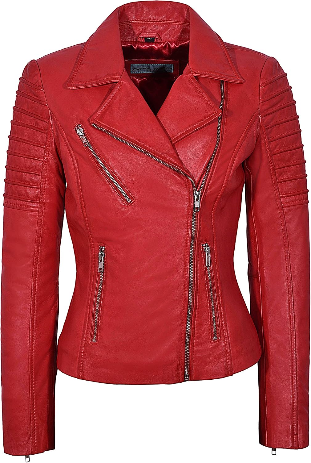 Keeper & Co Stamford Women's Waxed Quilted Biker Jacket