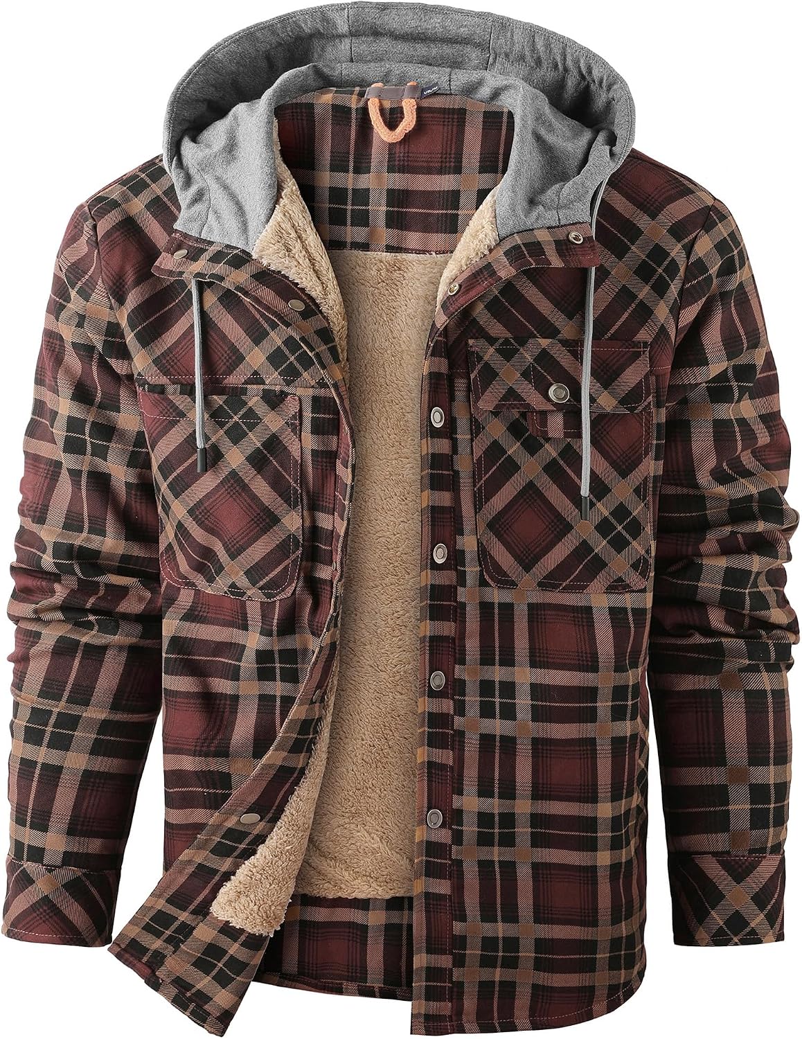Keeper & Co Rye Men's Padded Plaid Shirt Jacket