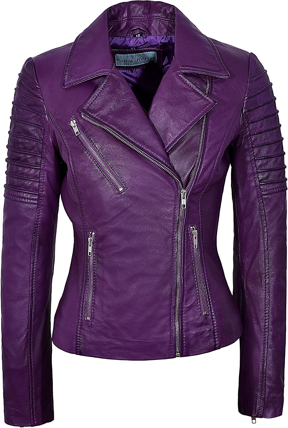 Keeper & Co Stamford Women's Waxed Quilted Biker Jacket