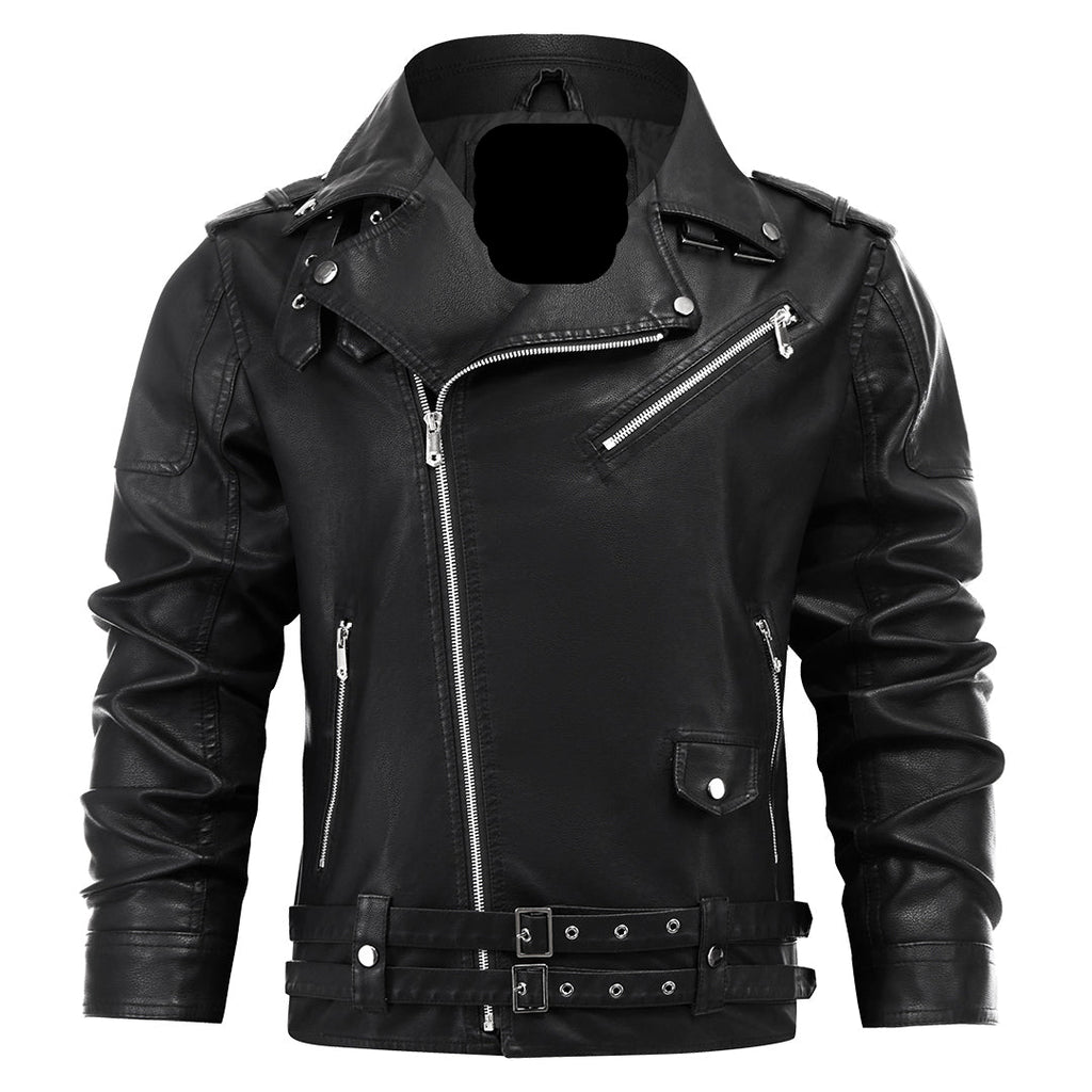 The Boulevard — Moto Faux Leather Jacket