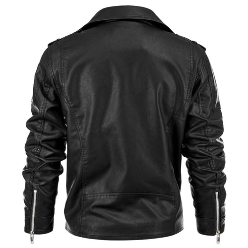 The Boulevard — Moto Faux Leather Jacket