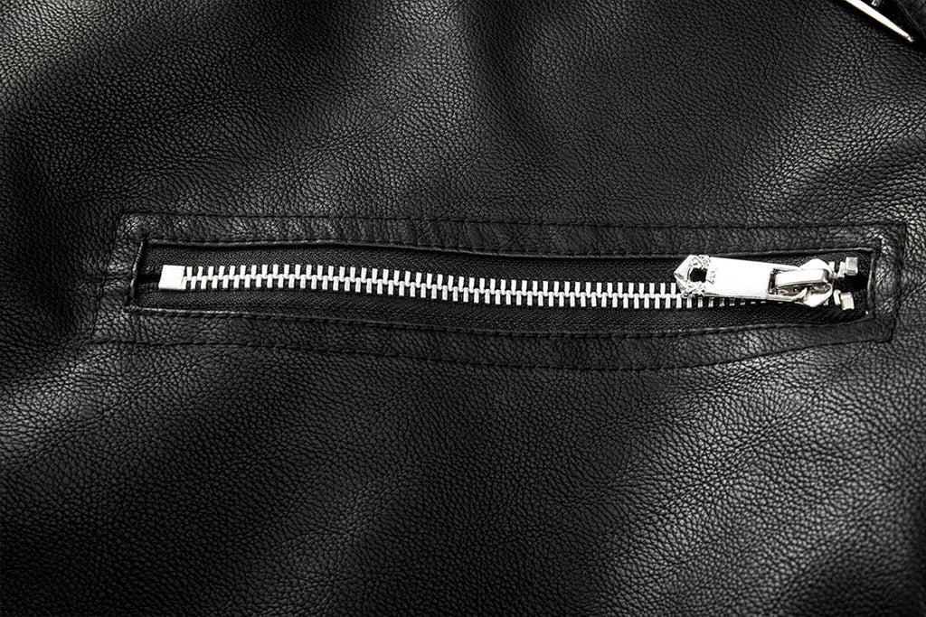 The Boulevard — Moto Faux Leather Jacket