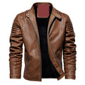 The Kingdom — Ribbed Faux Leather Jacket