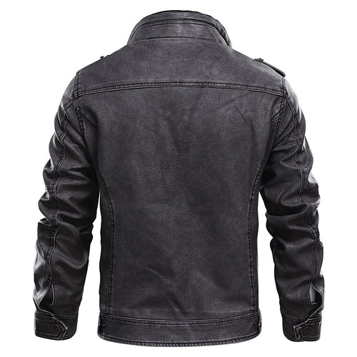 The Bonanza — Classic Faux Leather Jacket