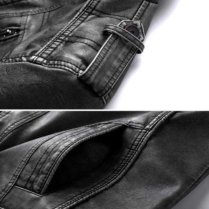 The Bonanza — Classic Faux Leather Jacket