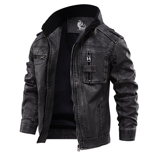 The Bonanza — Classic Faux Leather Jacket