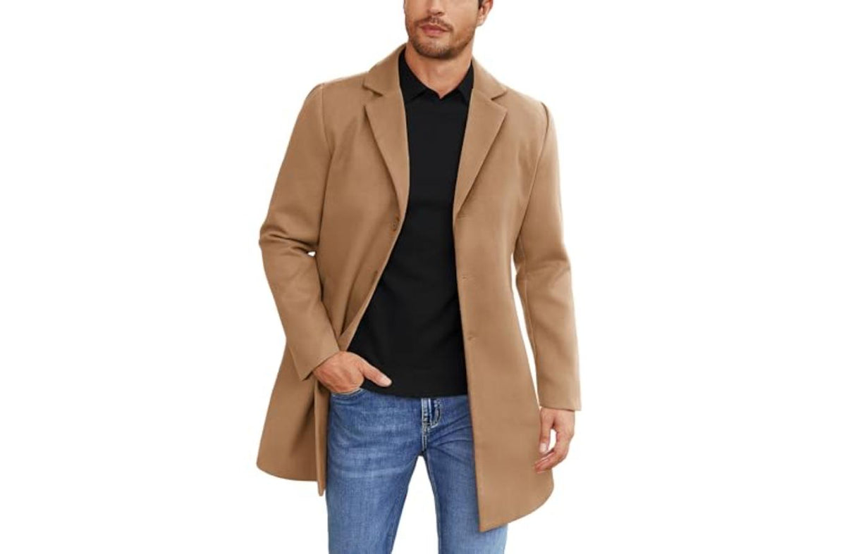 The Camden — Camel Wool Overcoat